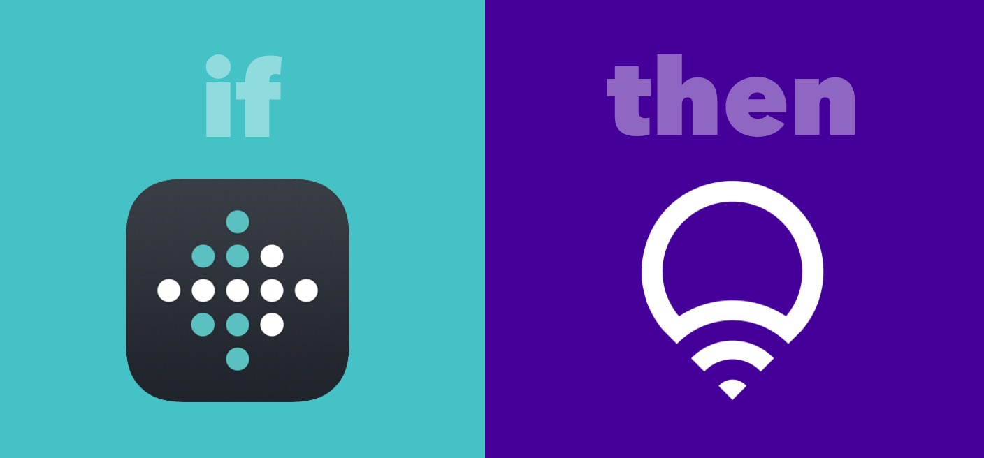 IFTTT Recipe: Turn on lights after I wake up connects fitbit to lifx