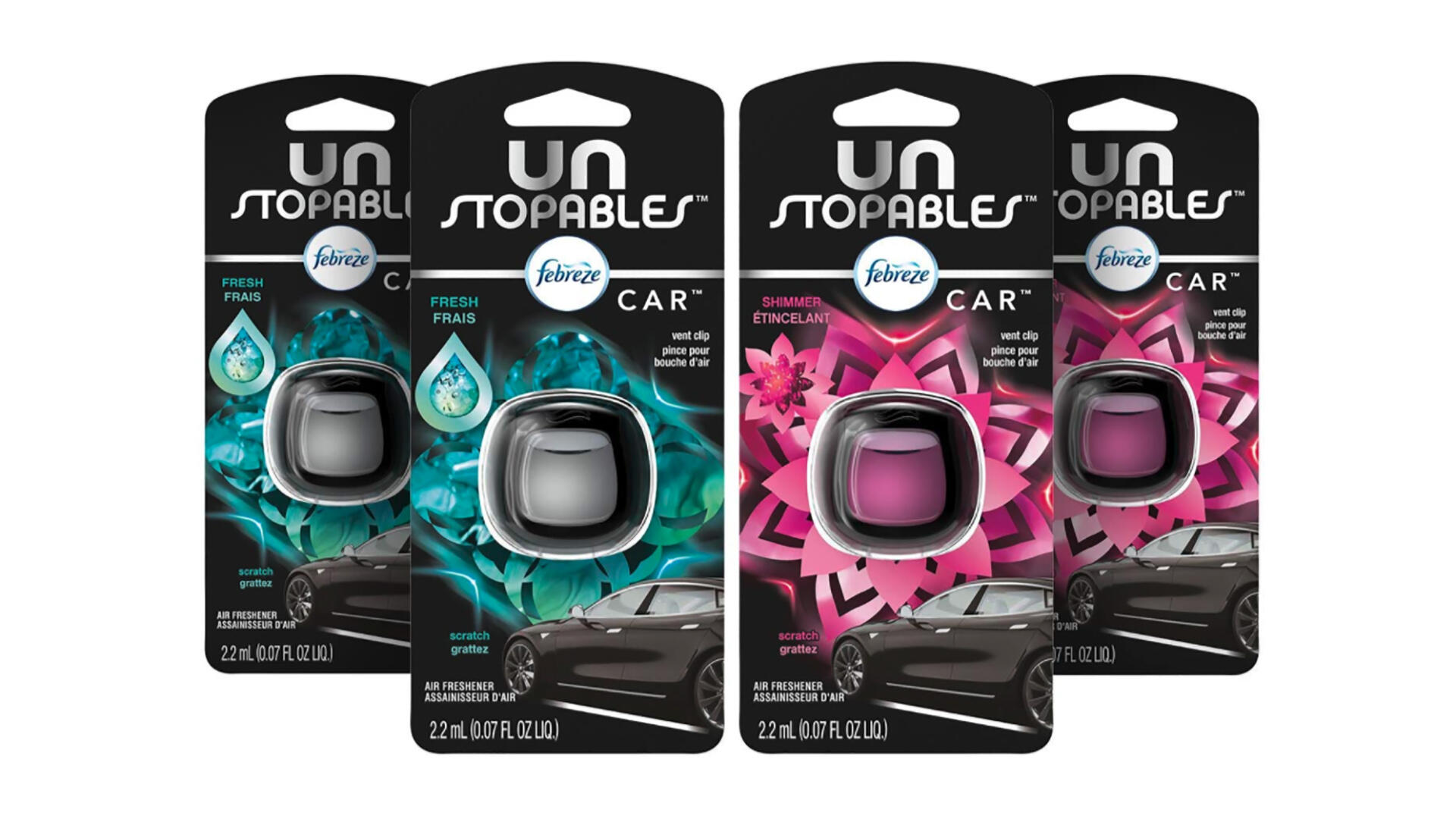 Febreze Unstoppable car clip