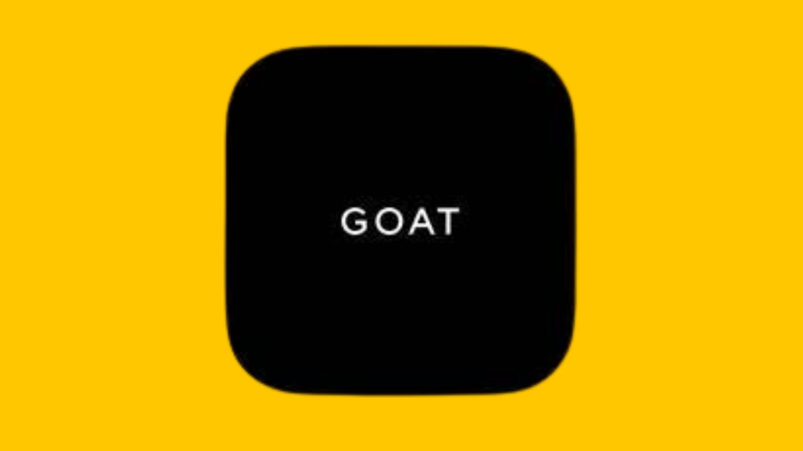 The app icon for GOAT