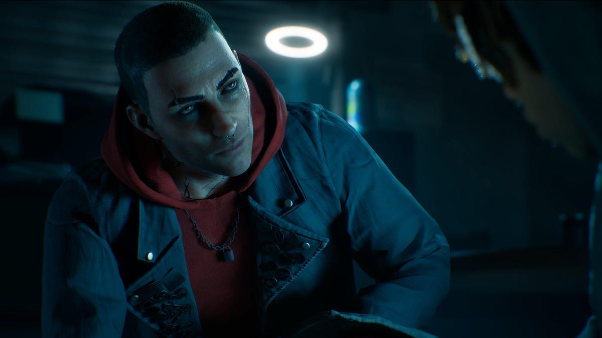 phyre from bloodlines 2 talking to another vampire