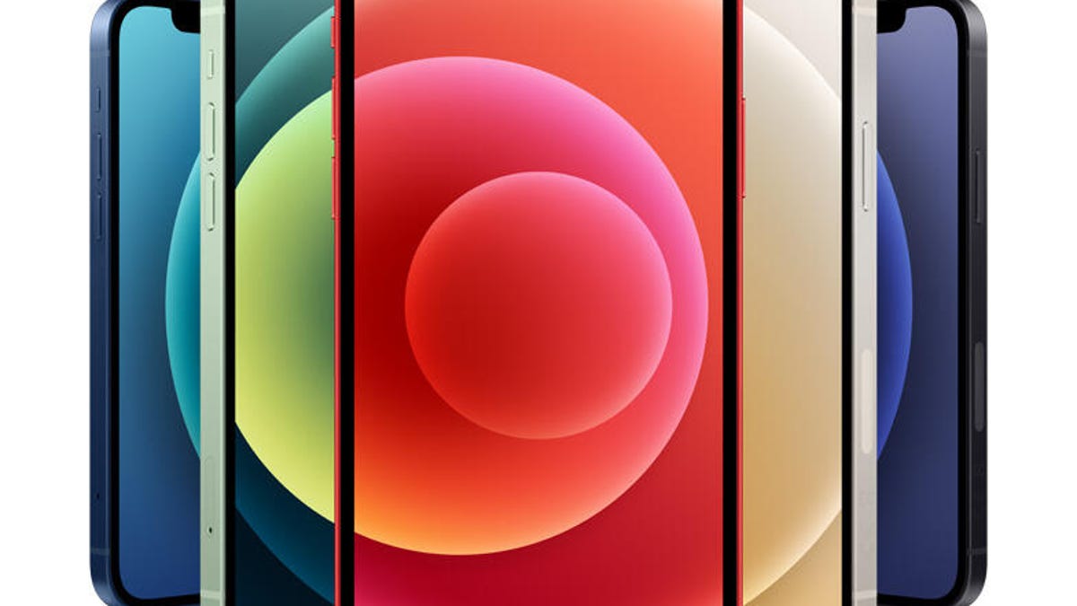 iPhone 12 color colors lineup