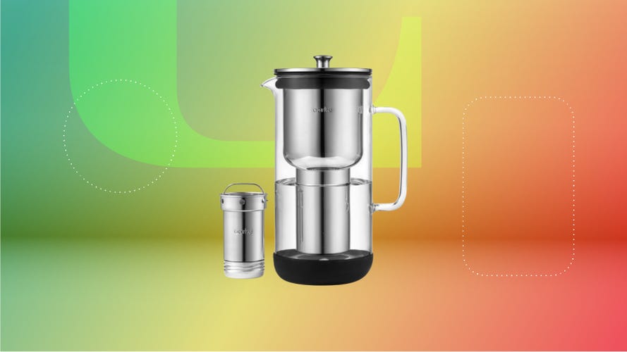 Aarke Purifier Glass Water Pitcher