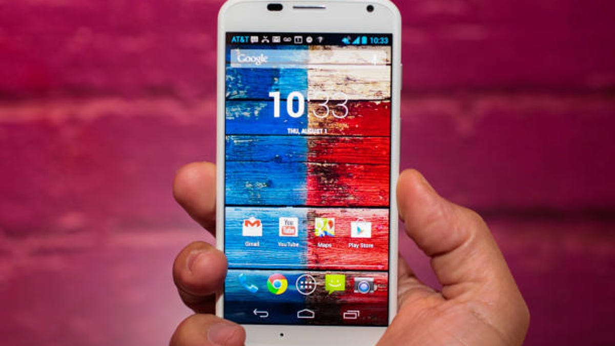 Motorola's Moto X.