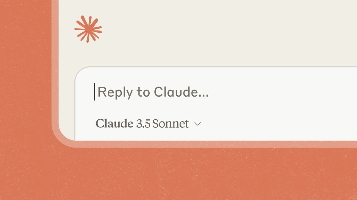A close-up of the Claude 3.5 Sonnet chat window.