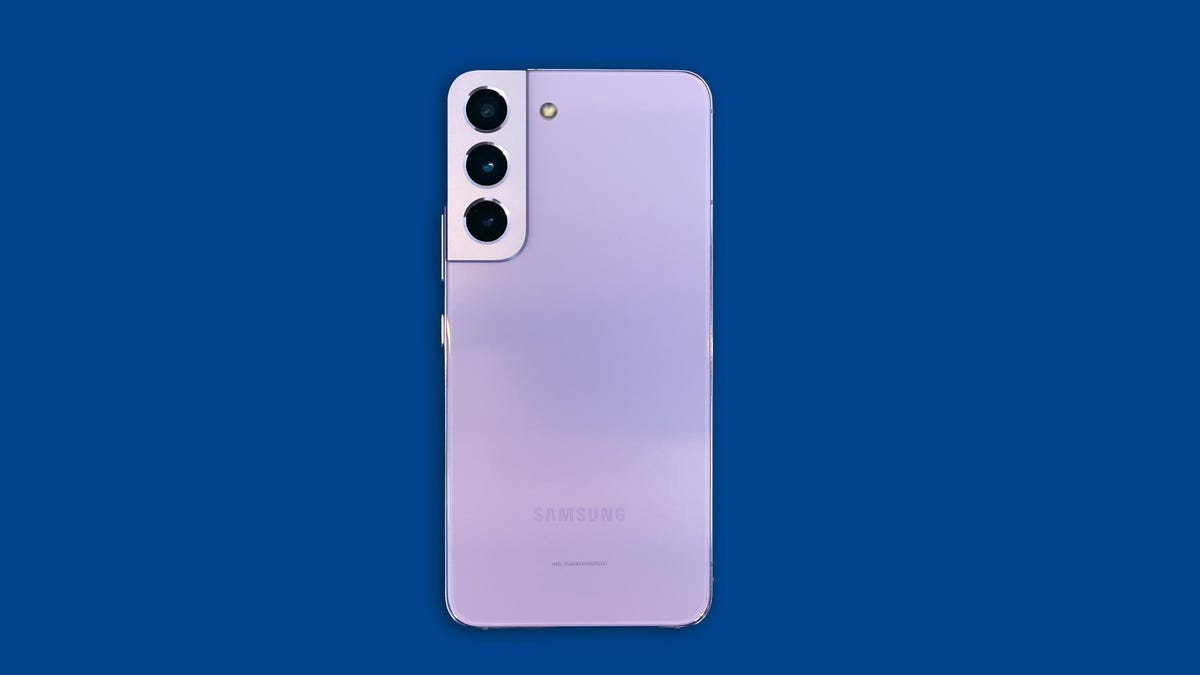 Purple Samsung Galaxy S22