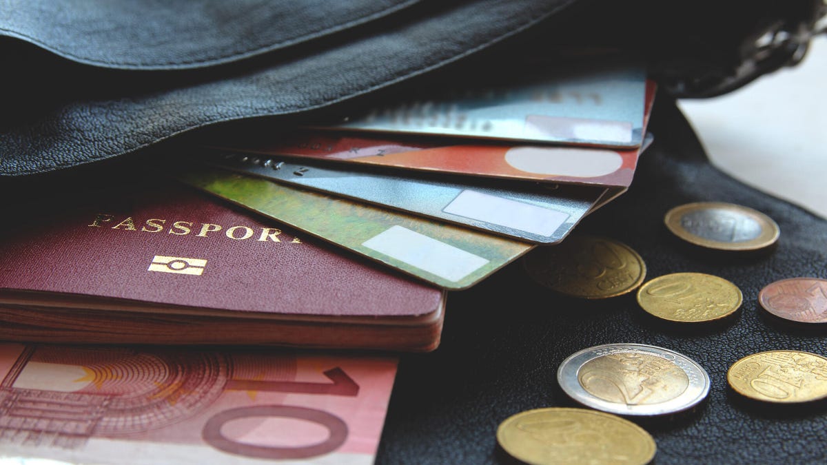 Credit cards and passport