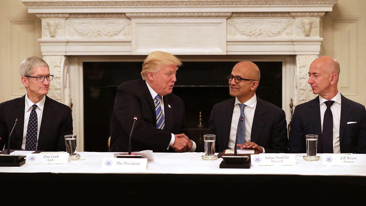 President Trump Hosts American Technology Council Roundtable