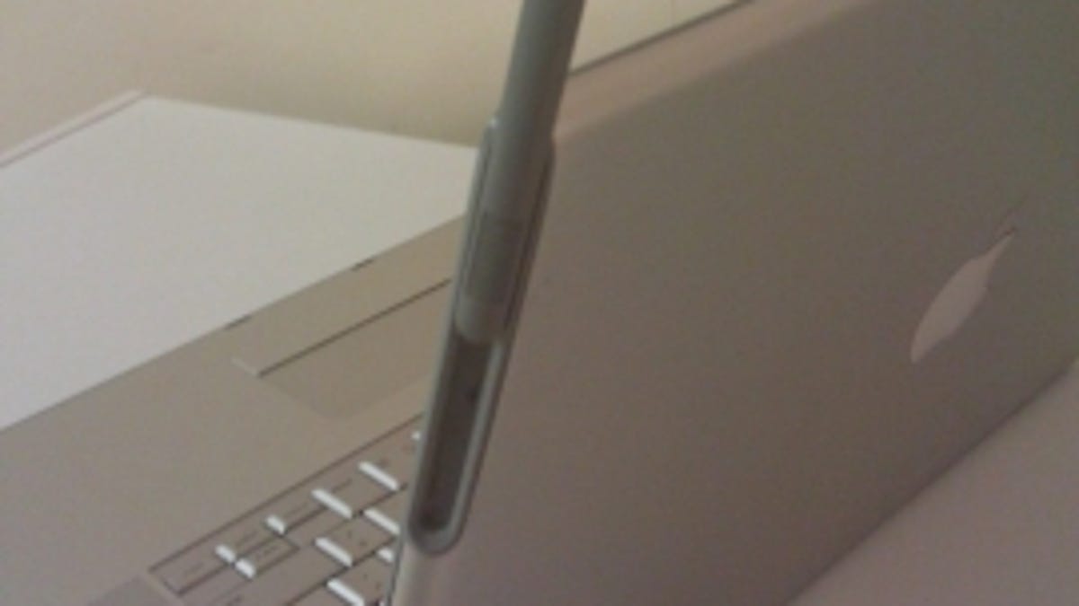 The unusual Apple notebook.