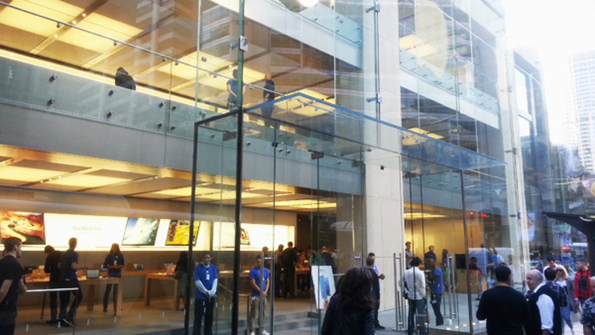 Apple's retail store in Sydney, Australia.