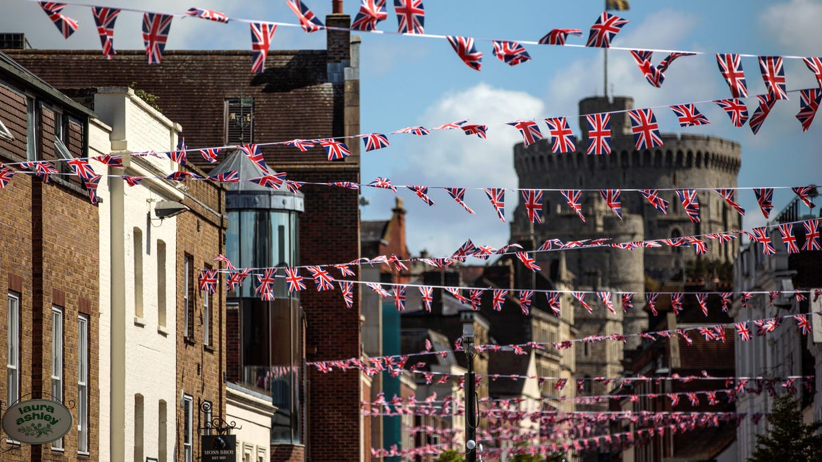 Preparations for Royal Wedding of Harry and Meghan