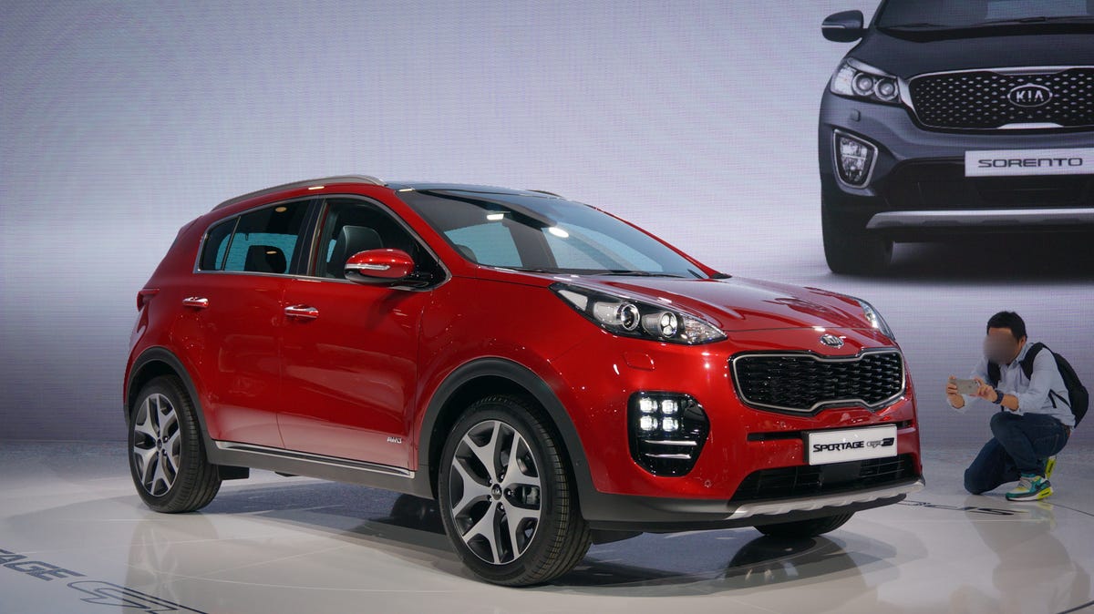 Kia Sportage GT Line at the Frankfurt auto show
