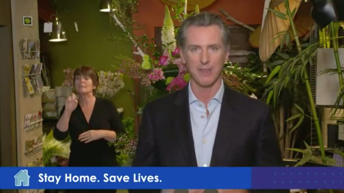 Gavin Newsom California mail voting election