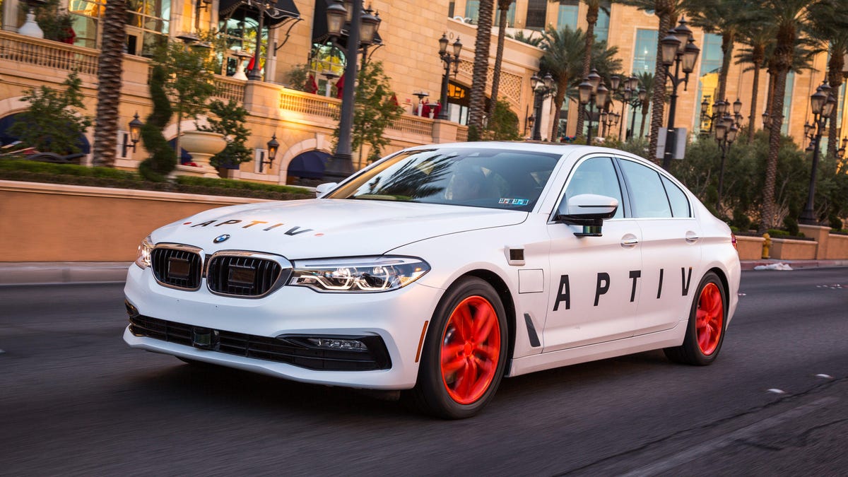 Aptiv Lyft CES Self-Driving Car
