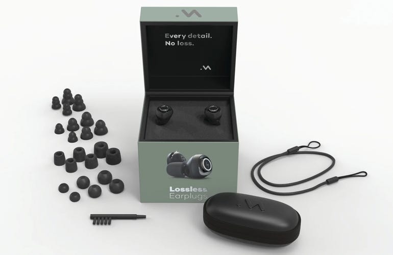 A box that contains Minuendo earplugs