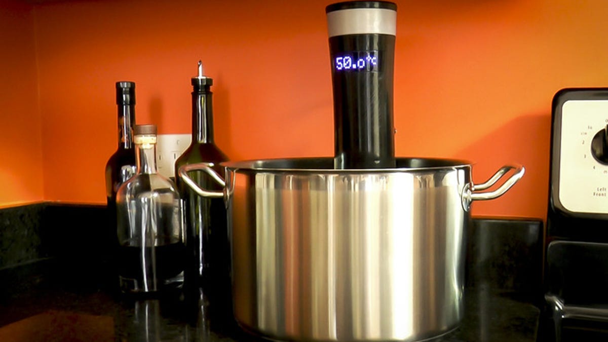 The Sansaire Sous Vide Circulator by Scott Heimendinger is set to become an everyday household kitchen appliance.