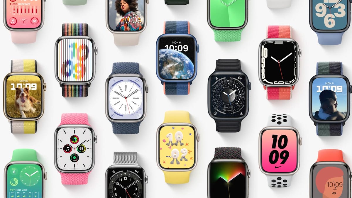 Apple Watch faces and bands