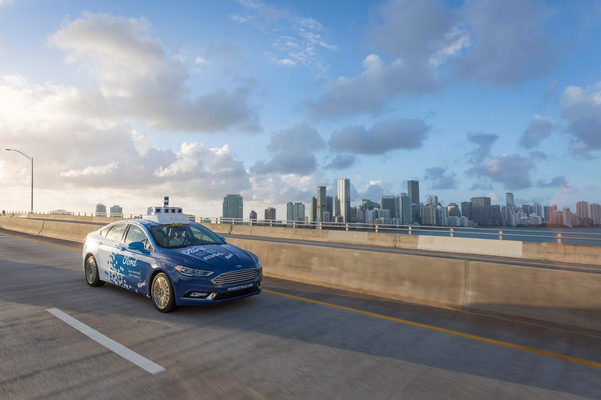 Ford Miami Self-Driving Cars