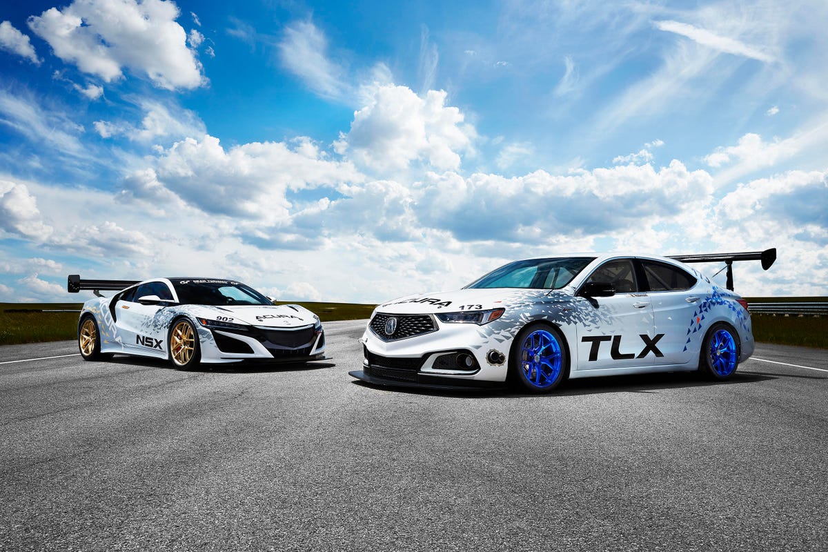 Acura TLX NSX Pikes Peak Racers