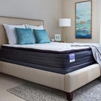 Sleepy's Hush 11" Pillow Top Encased Coil Mattress