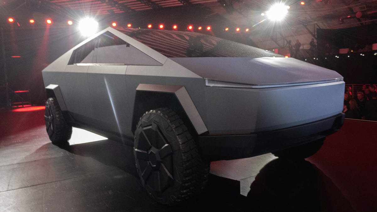 Tesla Cybertruck promo