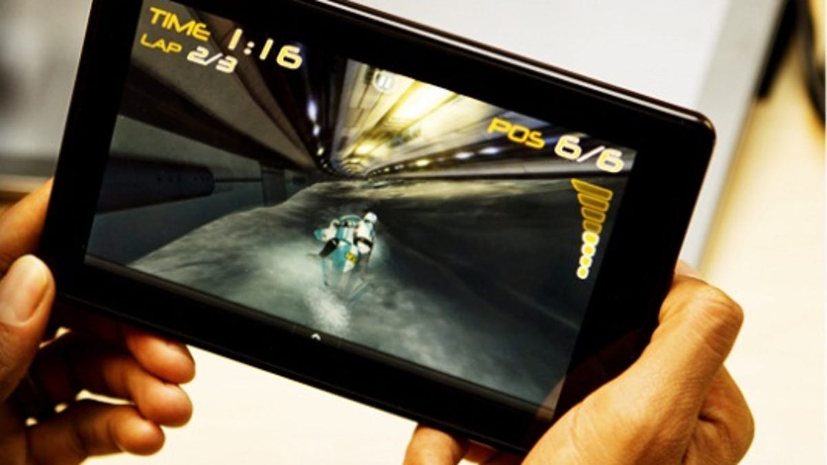 Amazon's Kindle Fire.