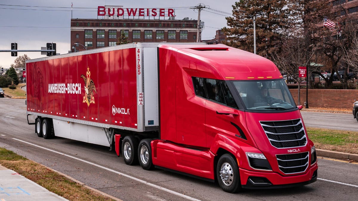 Nikola Two semi for Anheuser-Busch