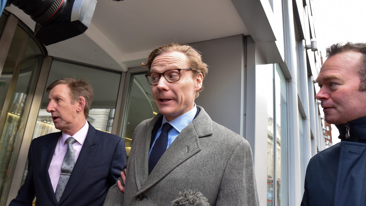 CEO Of Cambridge Analytica Alexander Nix arrives at the office near Holborn