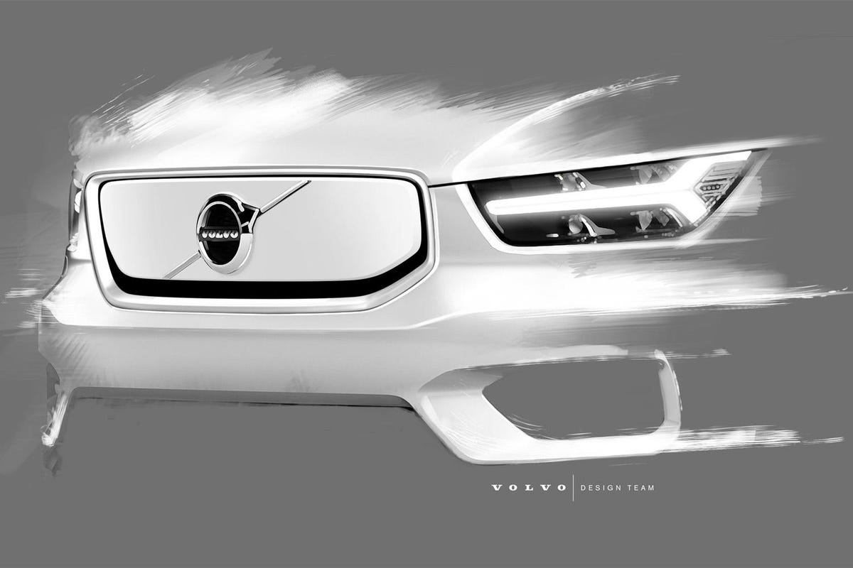 Volvo XC40 EV teaser