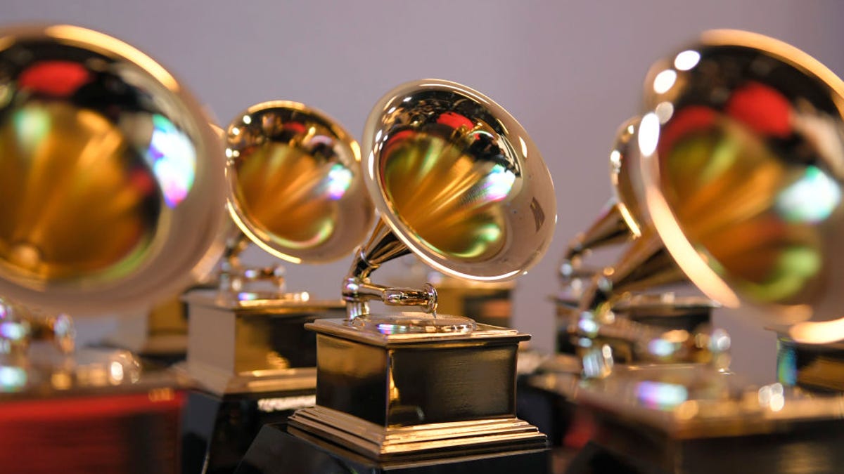 Grammy trophies