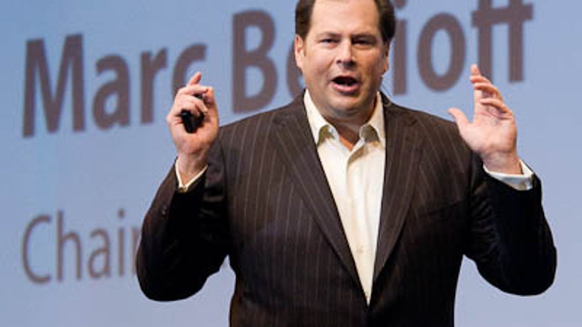 Salesforce.com CEO Marc Benioff