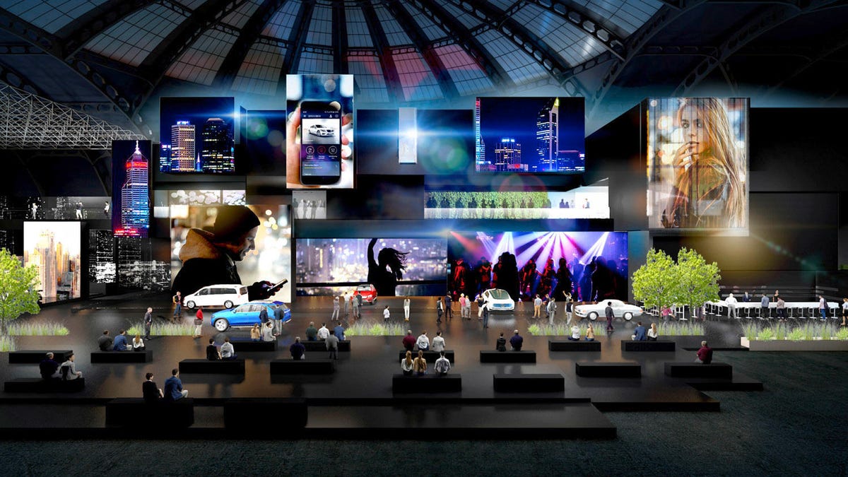 Mercedes-Benz Frankfurt Auto Show Display