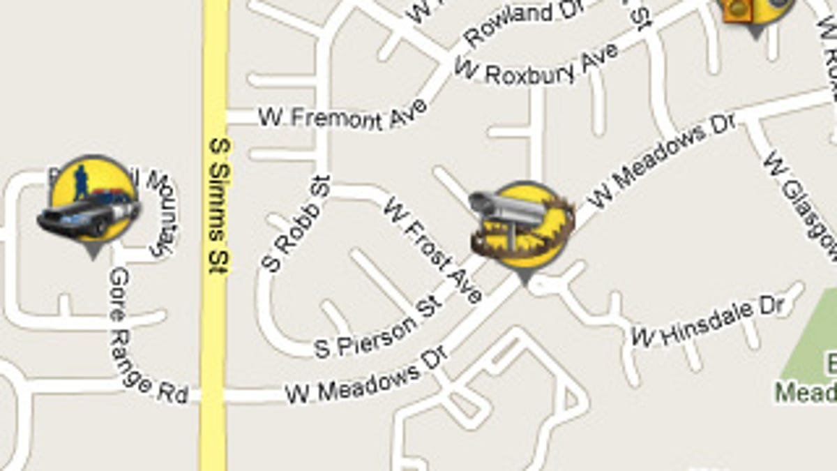 A screen of Fuzz Alert, named by Senator Charles Schumer today during a congressional hearing.