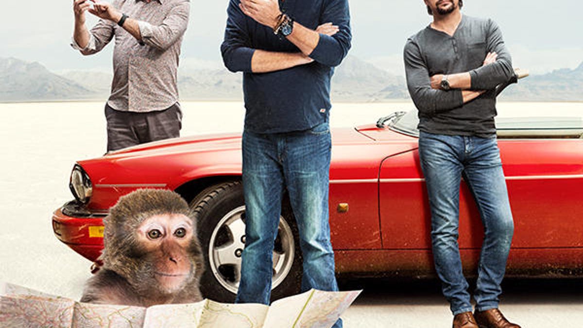 Promo shot for TV show The Grand Tour