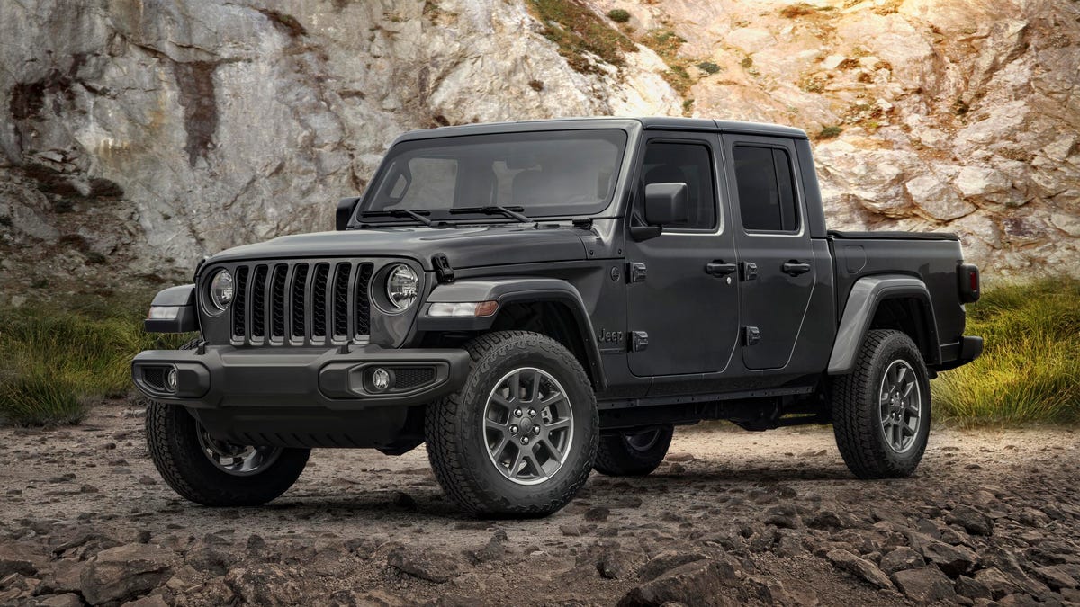 2021 Jeep Gladiator 80th Anniversary Edition - front three-quarter view