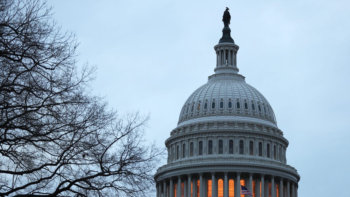 The dome of the US Capitol