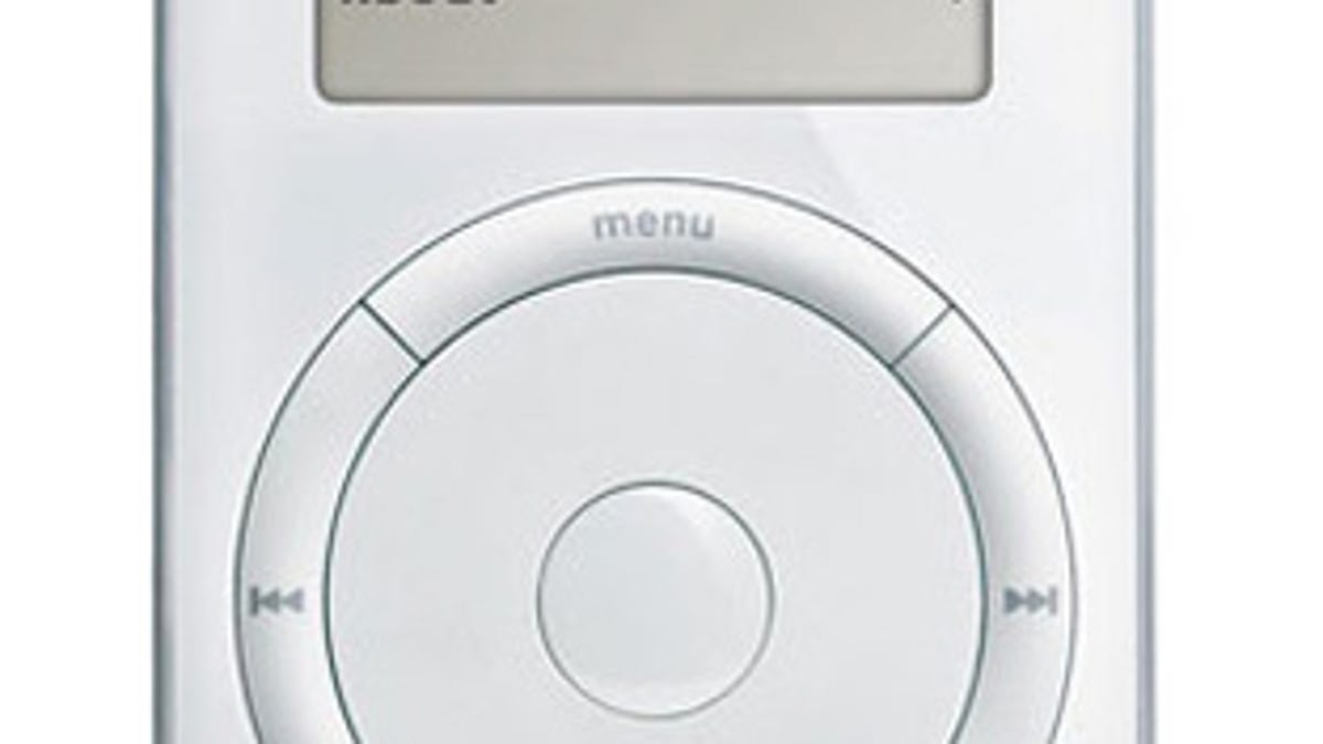 Apple's original iPod in 2001.