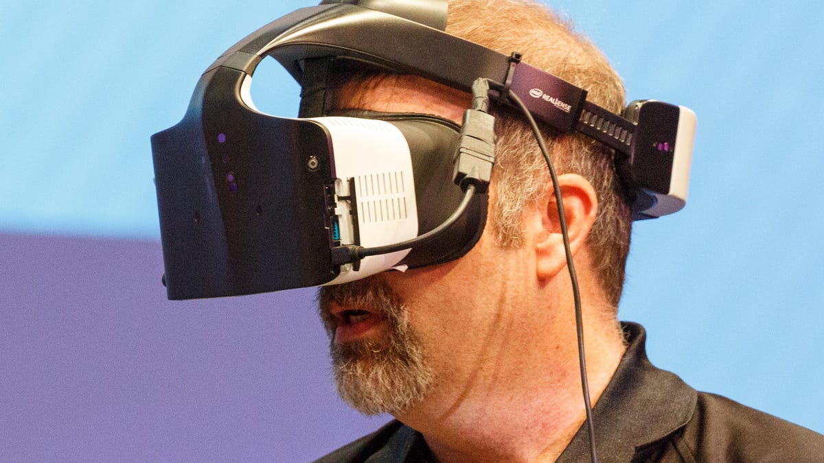 Intel's Alloy headset, unveiled earlier this year, aims to offer VR without ungainly cables hooked up to a PC.