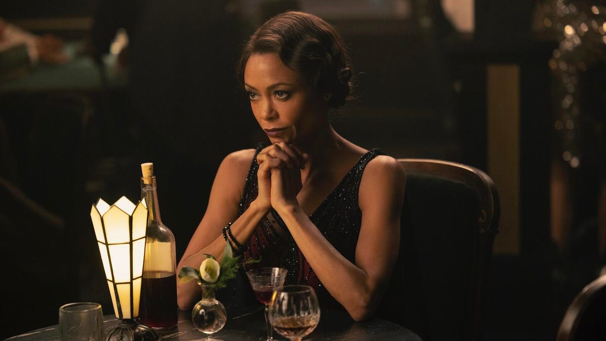 Thandiwe Newton in Westworld.