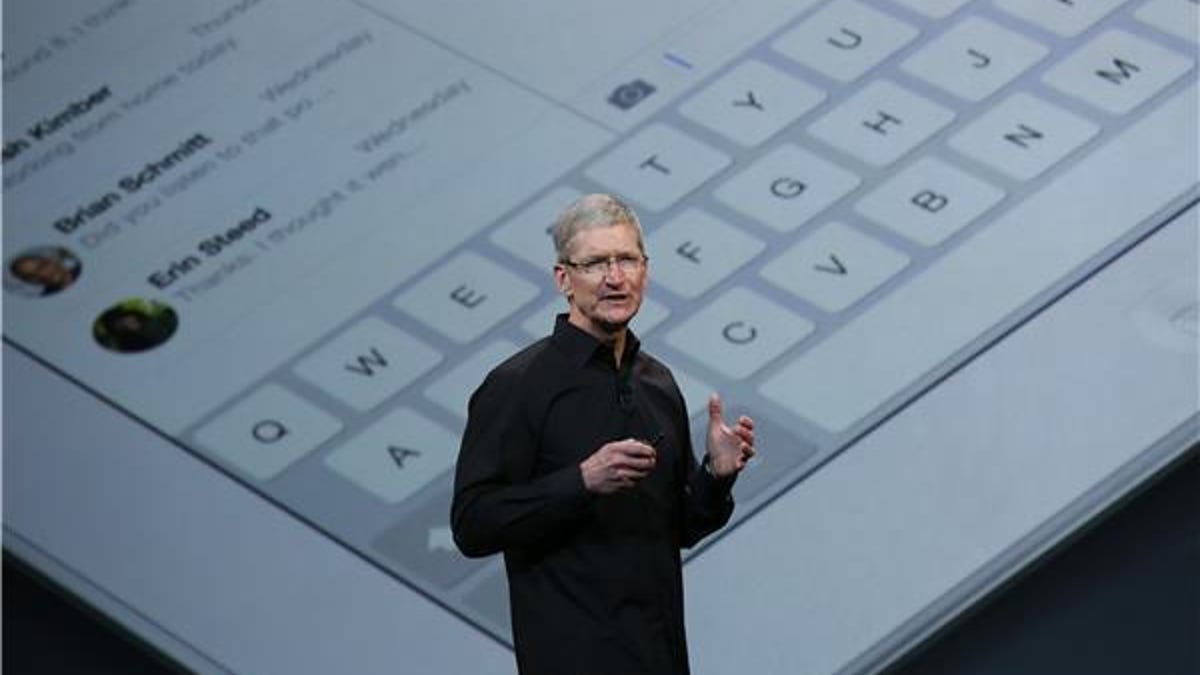 Tim Cook iPad