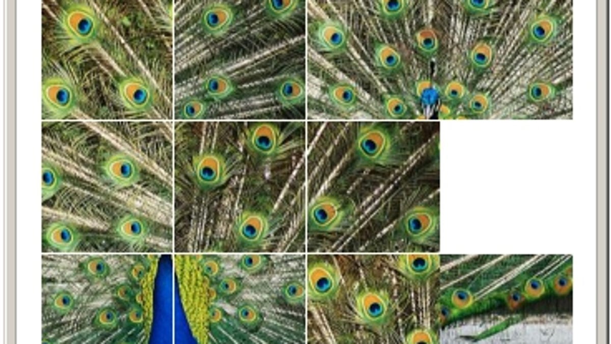 A demonstration on Wolfram's site shows how its new, interactive CDF document format could be used. In this example, a user could slide puzzle pieces into place.