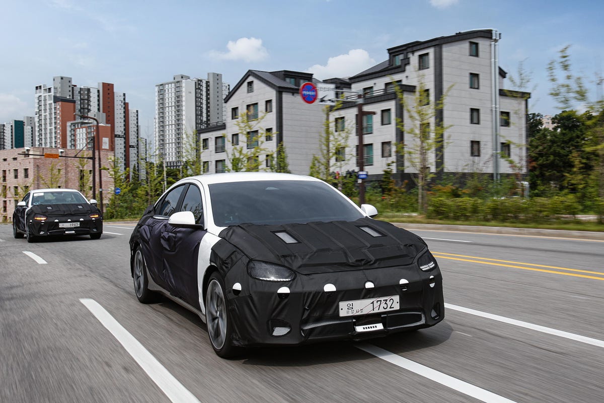 2024 Hyundai Ioniq 6 prototype