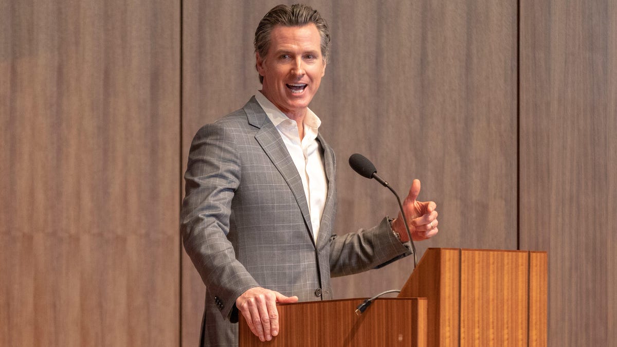 California Gov. Gavin Newsom
