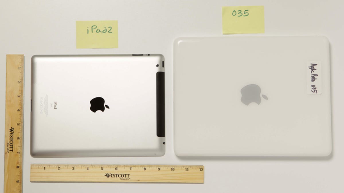 Apple's early iPad prototype, dubbed the 035.