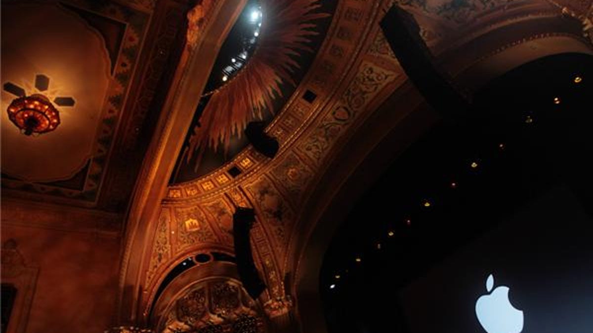The California Theater, where Apple's iPad event took place last October.