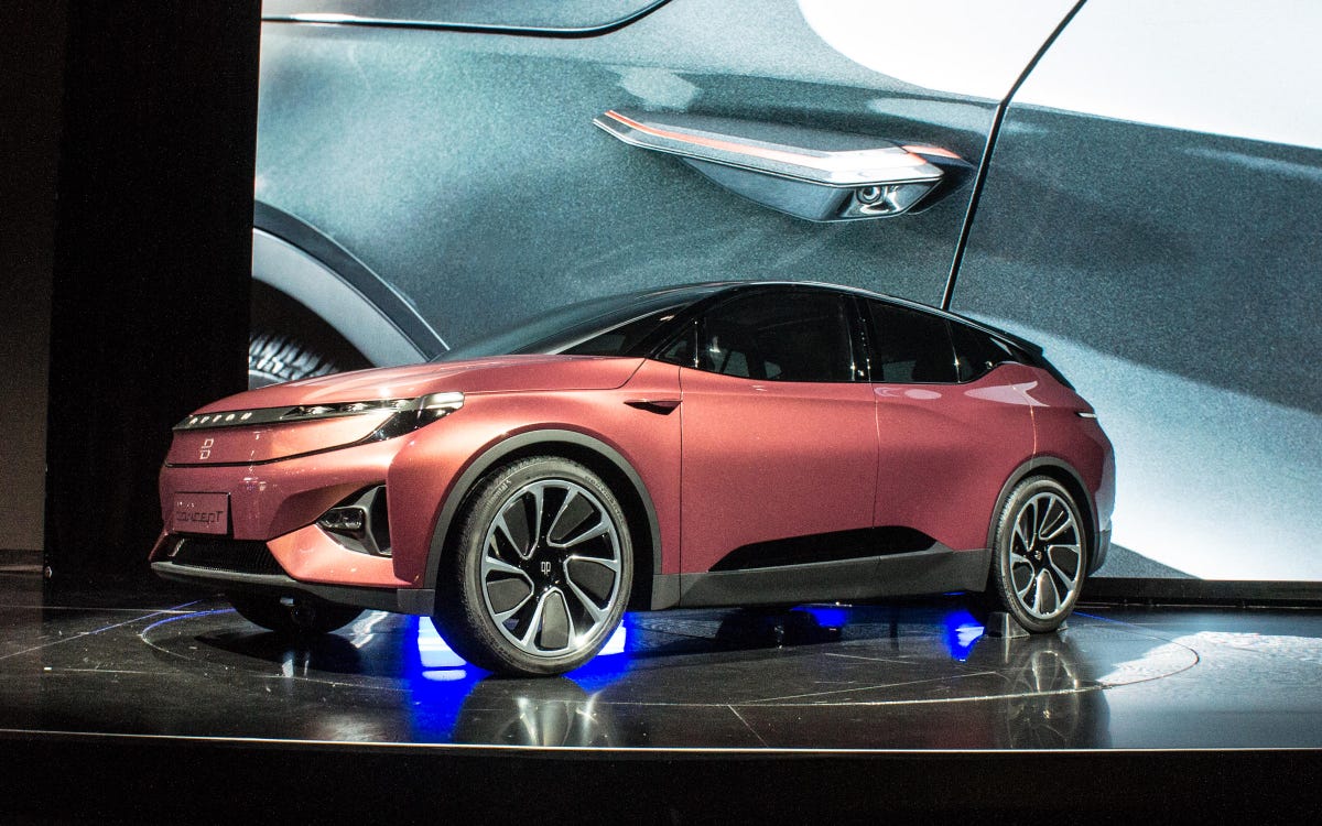 Byton CES concept car