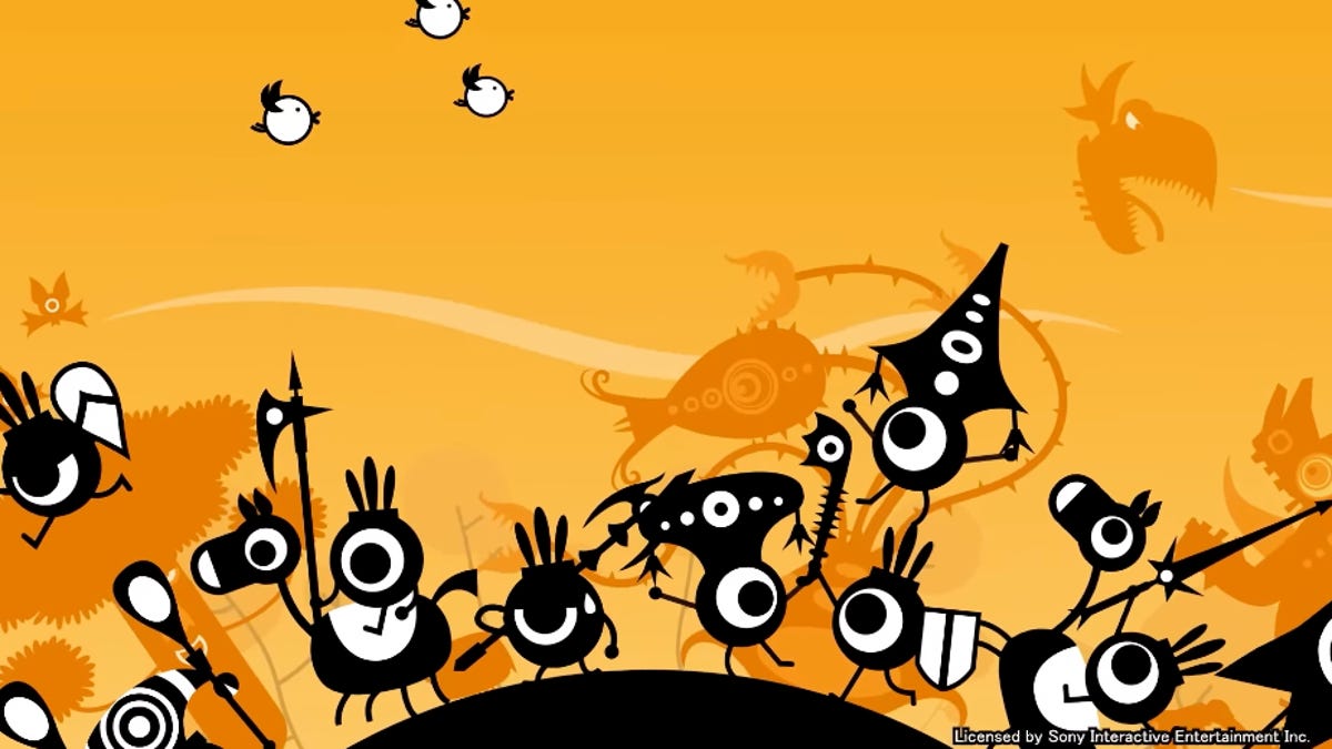 a screenshot of patapon on switch