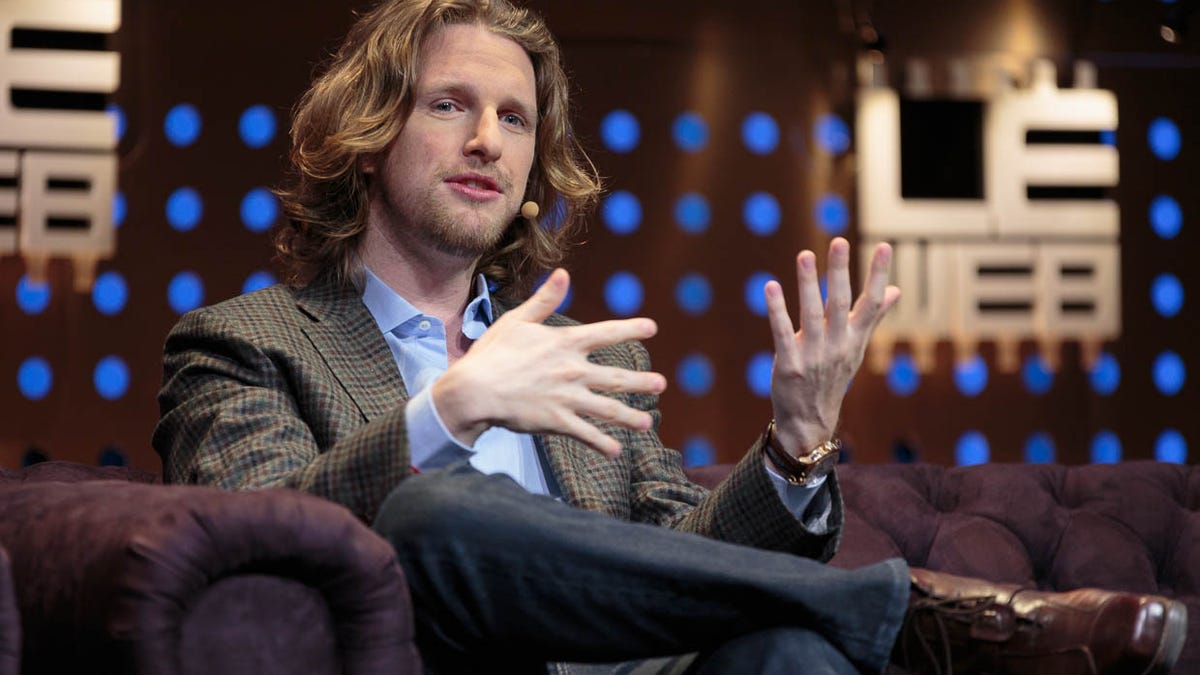 Automattic and WordPress founder Matt Mullenweg speaking at LeWeb.
