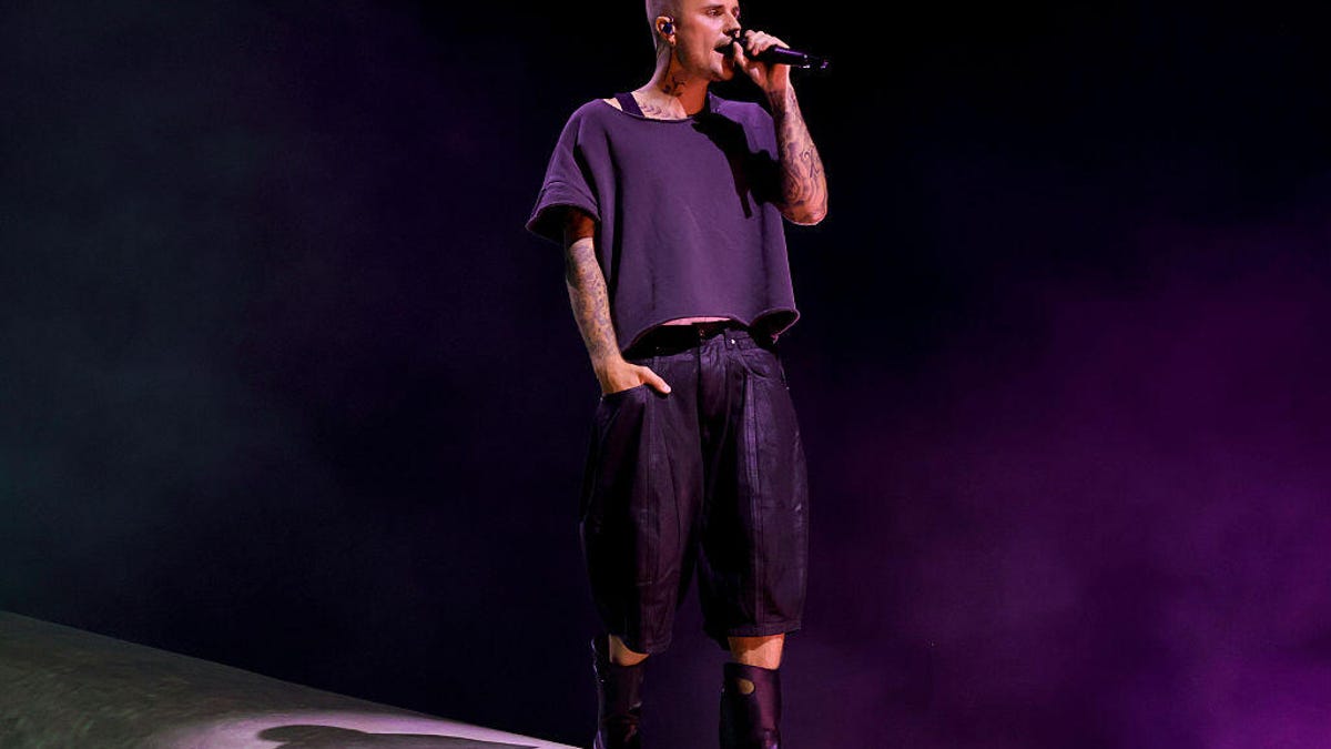 A photo of Justin Bieber at Coachella 2026