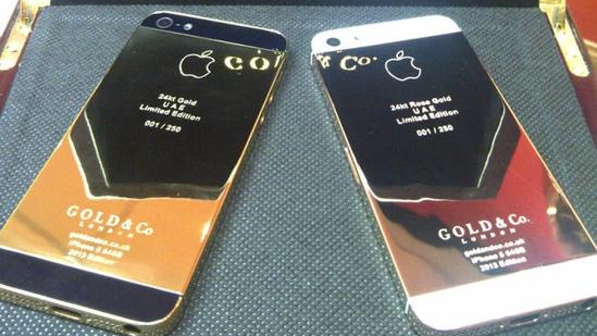Gold iPhone 5