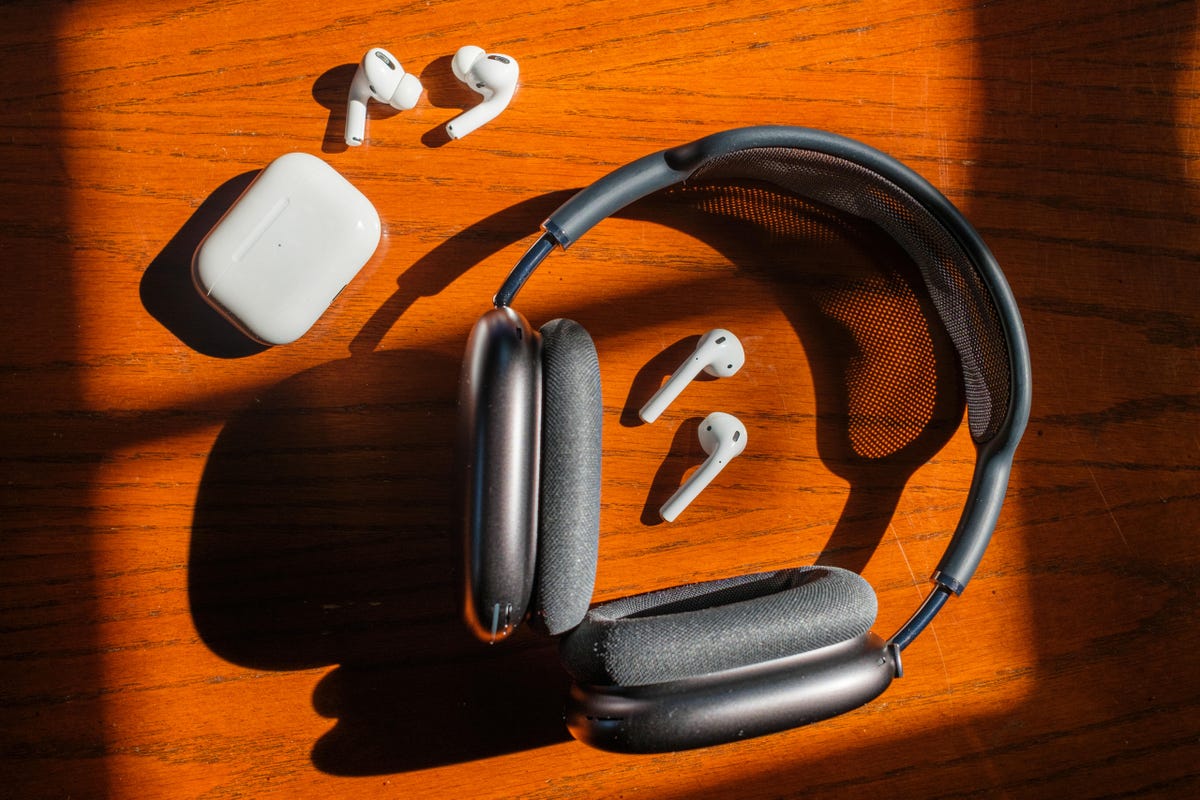 Different models of Apple AirPods